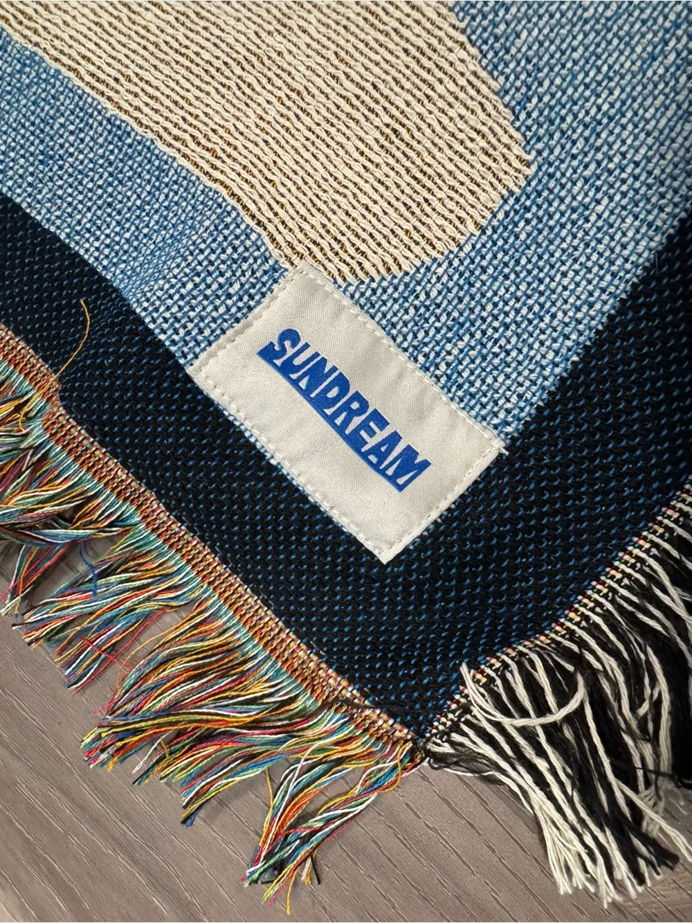 SunDream HORIZON HERITAGE WOVEN THROW - OCEAN